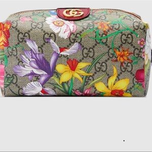 Ophidia GG Flora Cosmetic Case